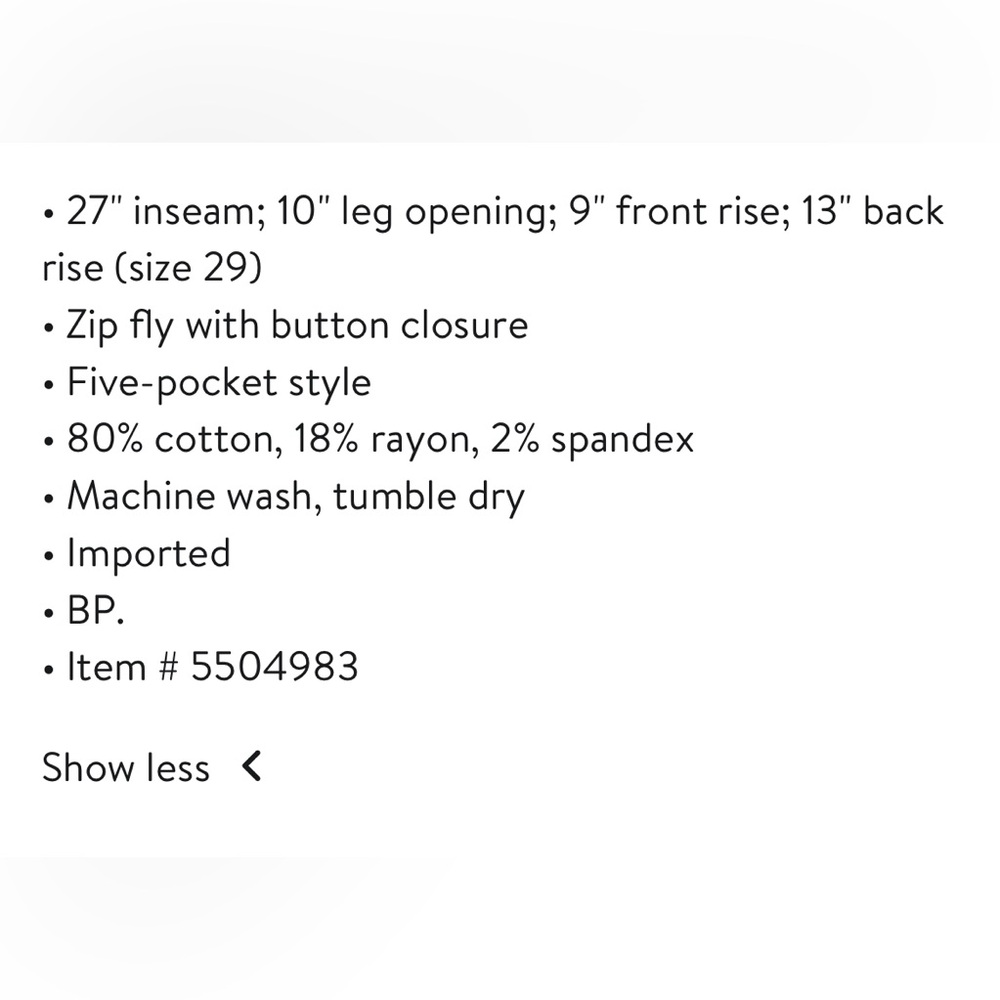 Article of Society ankle jeans - Picture 3 of 3